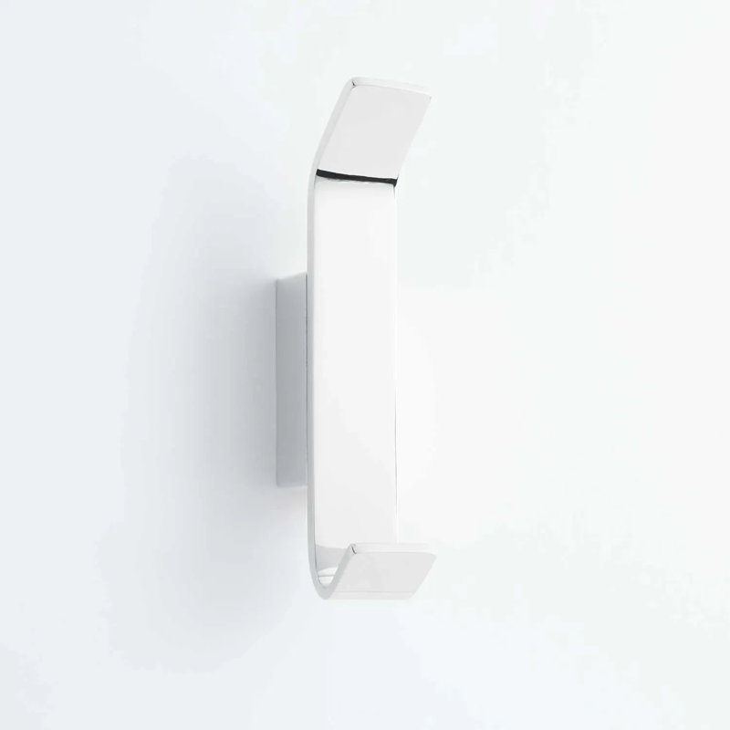 Newberry Collection Wall-Mount Robe Hook, Chrome