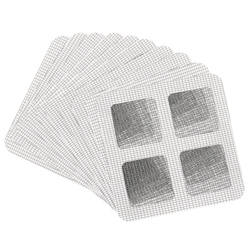 50Pcs 4inch Disposable Shower Drain Covers Hair Catcher Bathroom Floor Drain Strainer Stickers