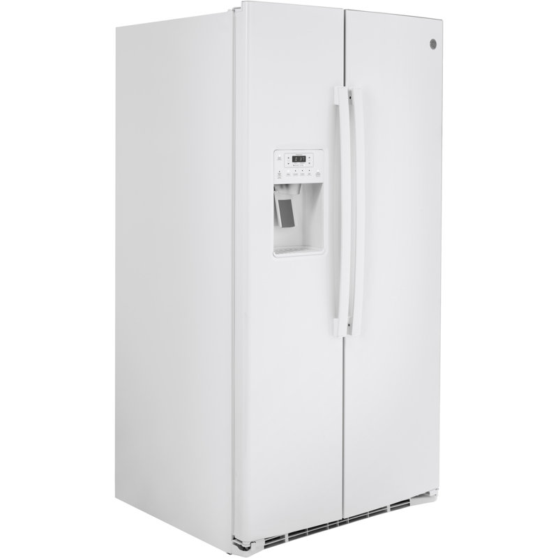 36" Side by Side 25.1 cu. ft. Refrigerator, White