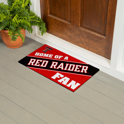 Texas Tech University, PVC Mat COLOR, Home of a Fan