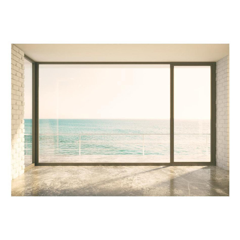 Adhésif mural paysage ensoleillé Alizay, L 82 po x l 118 po