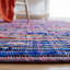 Tapis rayé en coton tissé à la main Fales Rag-856440251