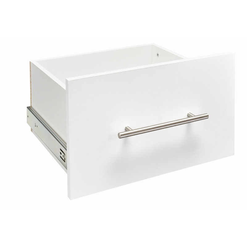 Tiroir moderne SuiteSymphony H 9,96 po x l 16,65 po, Blanc pur