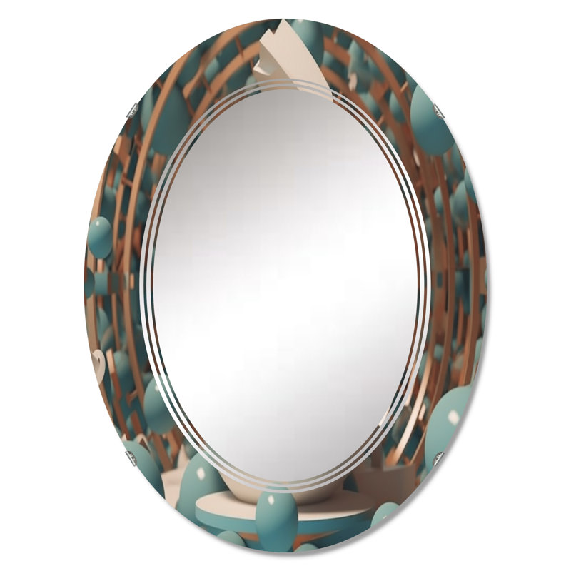 Hokona Oval Mirror, 30" x 20"