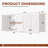 48" Laundry Wall Amount Cabinet-132055671
