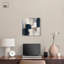 "Blue Mood Profondeur III", art mural bleu par Art Remedy-115108519-115108514