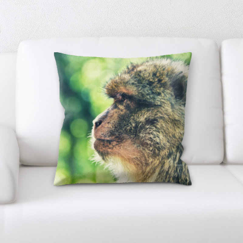 Microsuede Throw Pillow