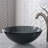 Glass Circular Vessel Bathroom Sink