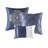 7 Piece Comforter Set Navy Queen