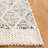 Solares Hand Woven Wool/Pet Wool/Cotton Geometric Rug in Gray/Ivory-1412481753
