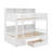 Bunk Bed With Built-In Shelves Beside Both Upper And Down Bed And Storage Drawer-105762704