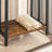 Rustic Industrial Freestanding Quilt Rack