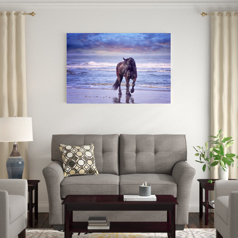 " Running In The Sand I " by PHBurchett, 32" H x 48" W
