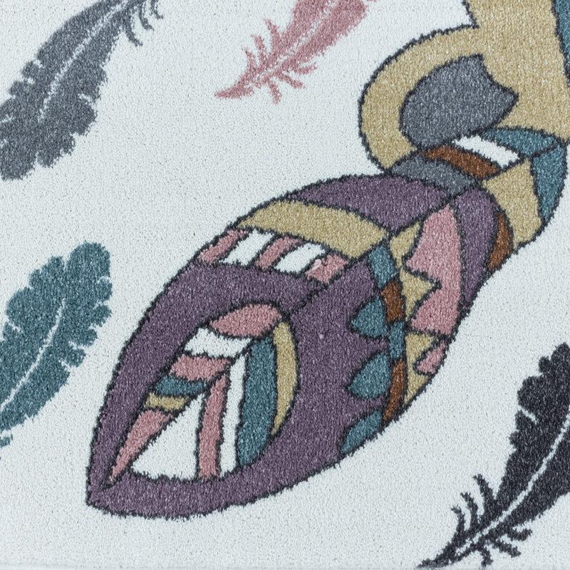 Ilminster Animal Print Flatweave Area Rug, Rectangle 160 x 230cm