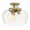 Breena 3-Light Semi Flush Mount