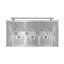 Hotte murale Forno Aria de 48 pouces en acier inoxydable avec moteur 1200 CFM, ventilateur à 4 vitesses-114400310