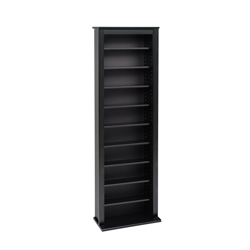 Armoire de rangement étroite Cataleya, Noir