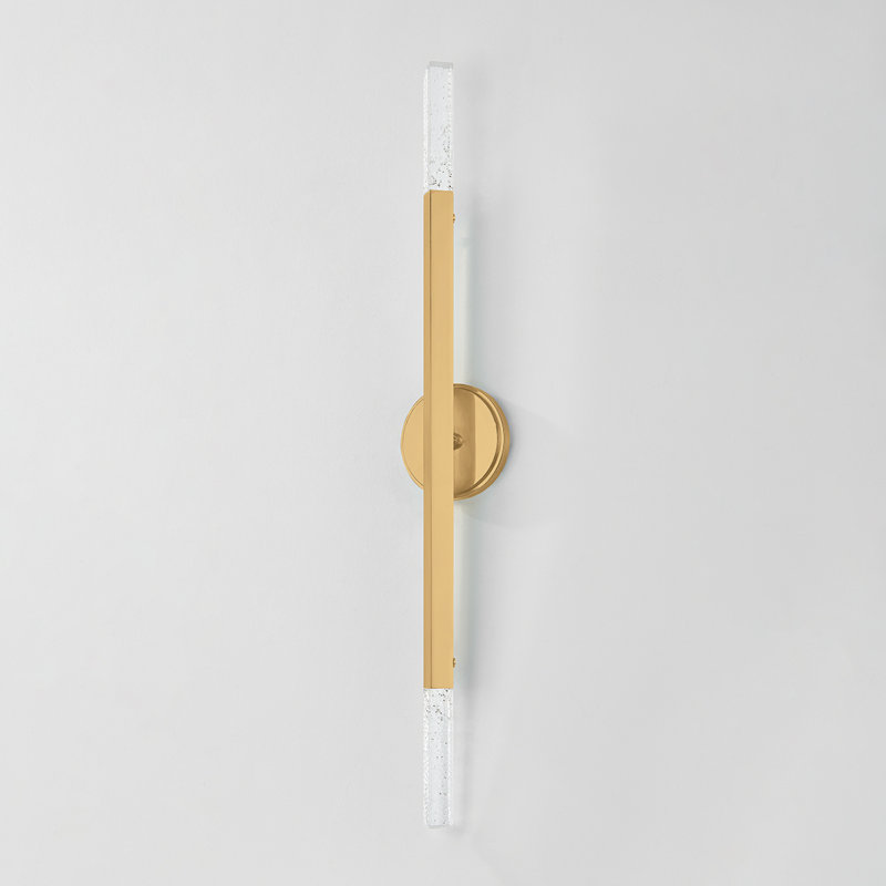 Strasbourg 4.75" Seeded Glass Wall Sconce
