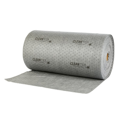 Rouleau absorbant universel non tissé de 150 pi x 30 po pour rouleaux de sorbant de poids moyen de style industriel