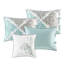 Housse de lit de jour - 6 pièces de matelas simple réversible pour 1 housse, 3 taies décoratives, coussin décoratif, aspect moderne
