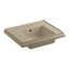 Tresham® Ceramic 24" Pedestal Bathroom Sink with Overflow-1042737558-1067776027