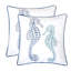 Oreiller bleu / spa hippocampes-122900847
