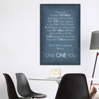 " There Is Only One You "
