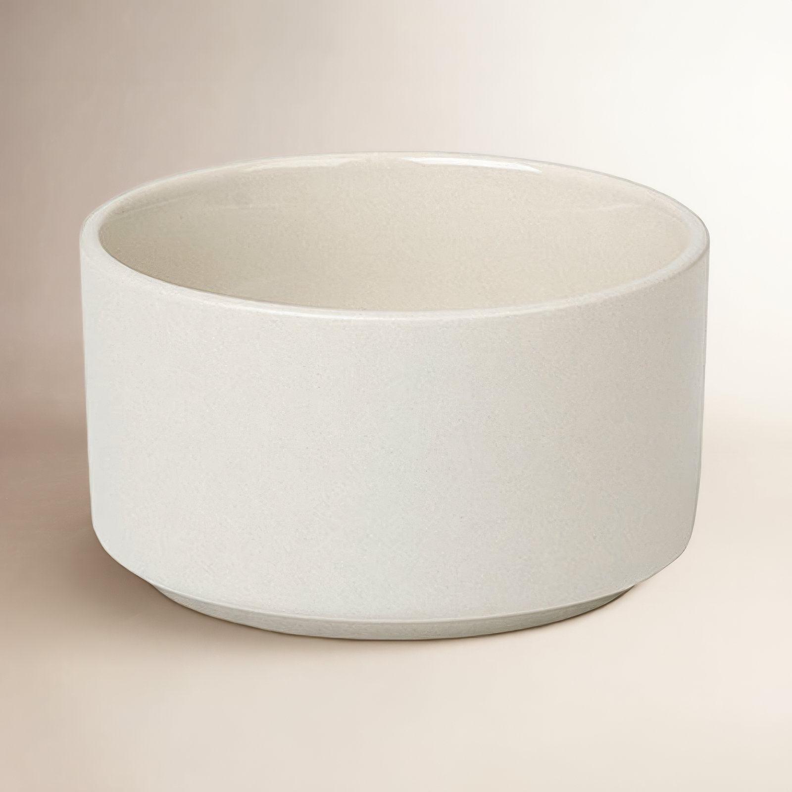 Pilar Stoneware Dessert Bowl, Moonbeam