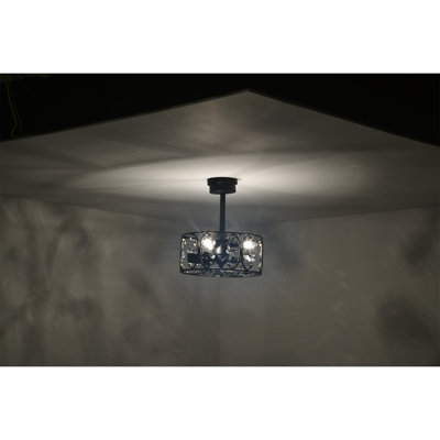 Jacques-James 12.99'' Ceiling Fan with Light Kit
