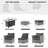 Cassville 8 - Person No Assembly Required Outdoor Conversation Set, Patio Wicker Sectional Seating Group with Cushions, All Weather Sofa Set with Optional Fire Pit Table for Garden Backyard-93662488-93092040