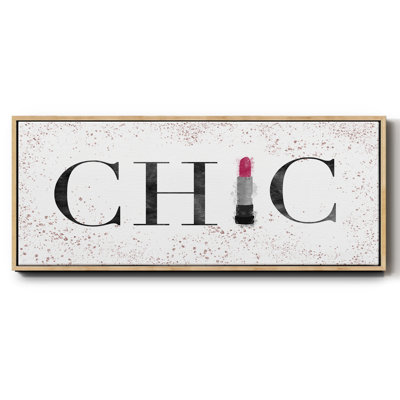 Chic- Framed Canvas