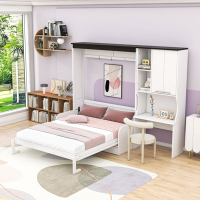 Lit escamotable avec canapé, bureau et armoire Murphy
