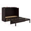 Lit escamotable double avec tiroirs-1015218470