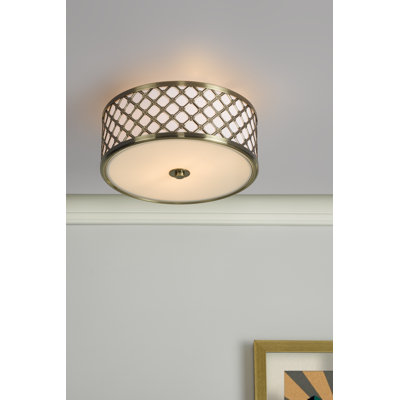 Andrasta Glass Flush Mount