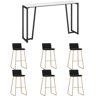 Tabourets et tables de luxe et luxueux