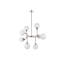 Luminaire suspendu géométrique spoutnik à 8 lumières Orla-1221564029-1221564025