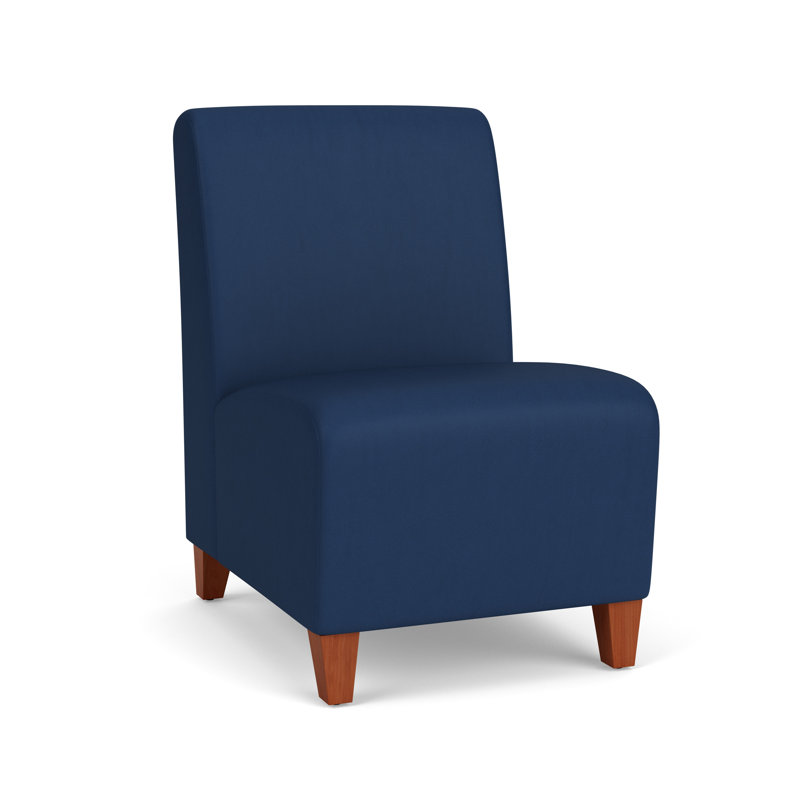 Chaise d'invité sans accoudoirs Siena, Cherry, Patriot Plus Imperial Blue