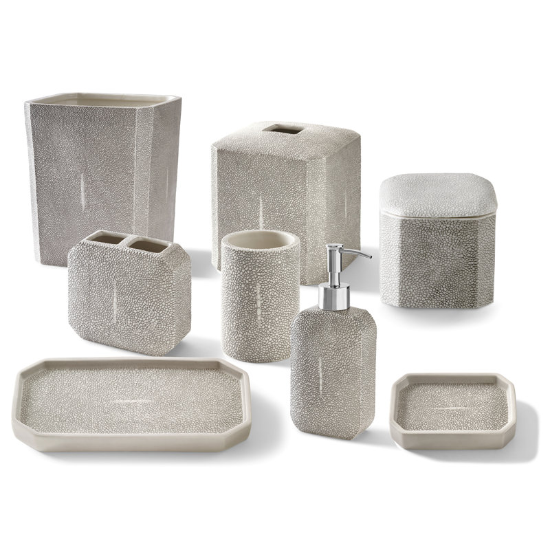 Elby Porcelain China Bathroom Storage Container