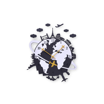 Whisenhunt Wood Wall Clock