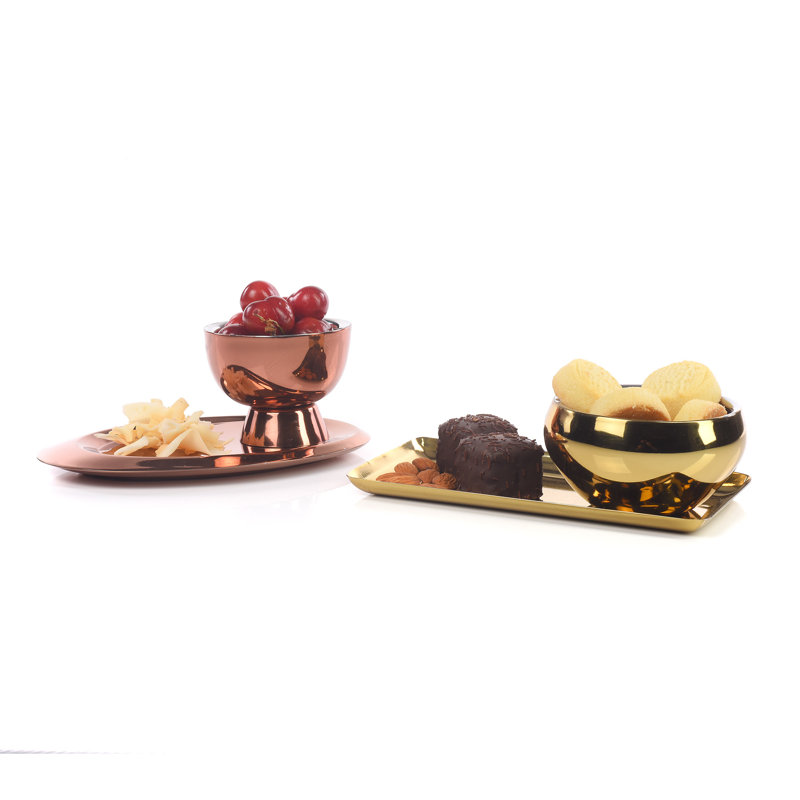 Bol à bonbons/noix 2 fl oz. Doyen-Davis, Bronze