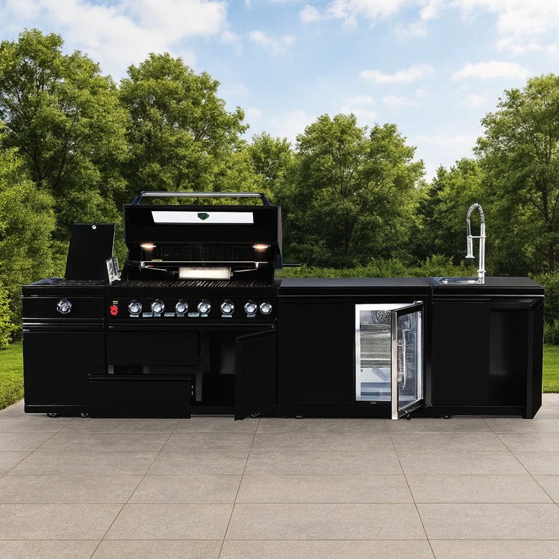 OpulentOasis 4947588297 Single Burner No Gas Grill
