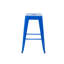  24 tabourets de comptoir en métal 24 po, ensemble de 4 tabourets de bar intérieur / extérieur empilables, bleu-46415772-46415773-46415774