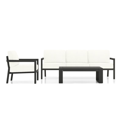 Vivant 4 - Person Patio Conversation Set with Cushions