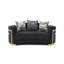Sofa Soledad G00523A-L deux places, noir