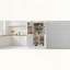 Armoire de rangement autoportante avec 2 tiroirs, 2 tablettes réglables et 8 tablettes de porte pour la cuisine et la salle à manger-1198020815