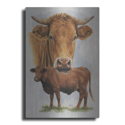 " Guernsey Cow " by Barbara Keith