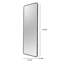 Kallas Metal Flat Wall Mirror-1345134112