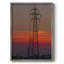 Impression encadrée Sunset Power - bois massif-707200551