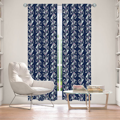 Roopa Room Darkening Curtain Pair
