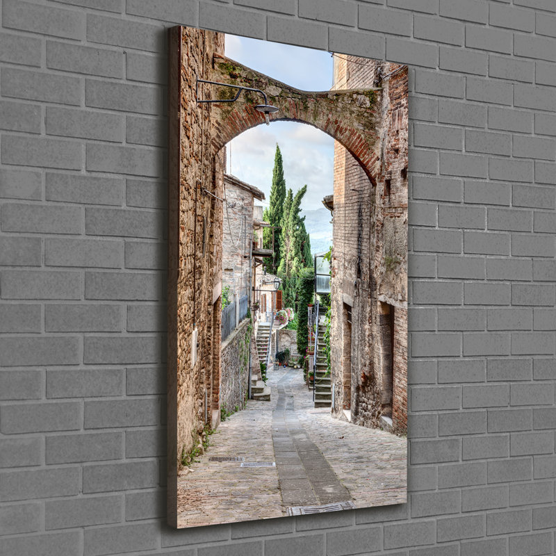 Italian Streets - Wrapped Canvas Print